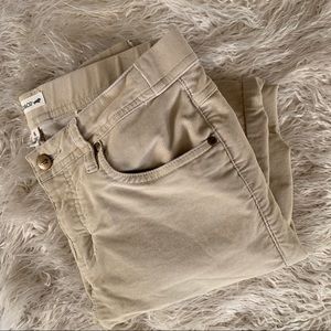 Toad & Co. Corduroy Tan Adventurer Pants Size 6